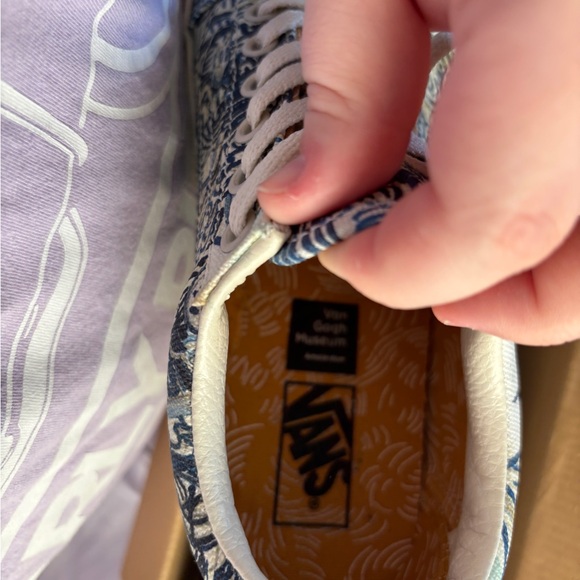 Vans Old Skool “Vincent van Gogh” Edition – Women’s 7.5 (Worn Once) - Picture 3 of 6